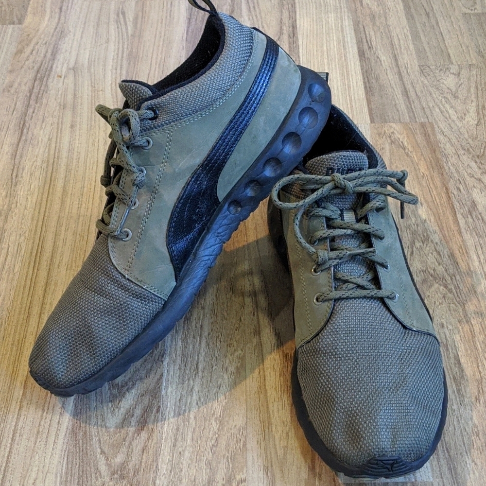 Men's Puma size 12 Army Green Shoes
